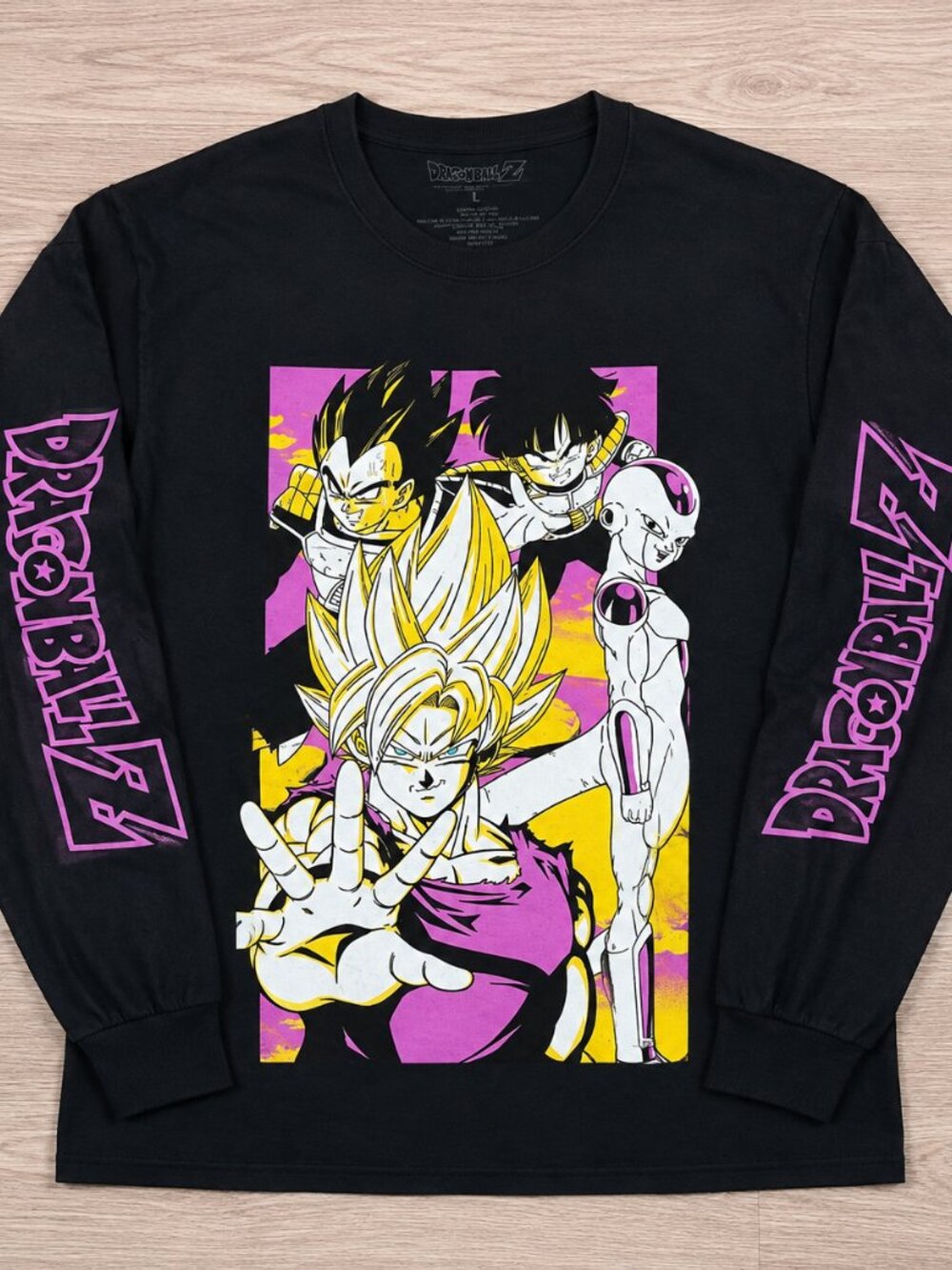 Vintage Dragon Ball Z Graphic Long Sleeve Shirt